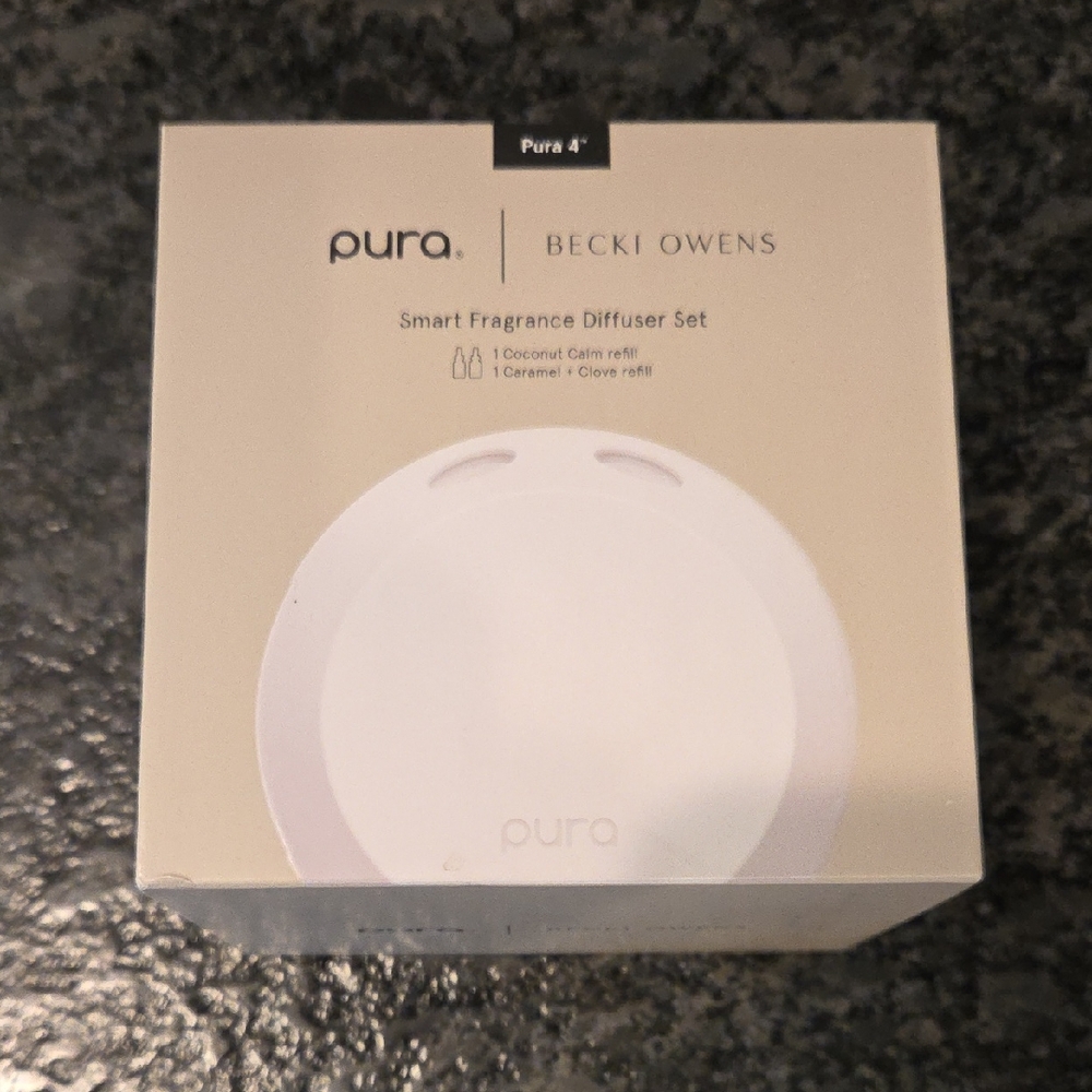 Pura Smart Fragrance Diffuser Set With 2 Refills Included